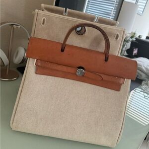 Authentic Hermes Herbag backpack